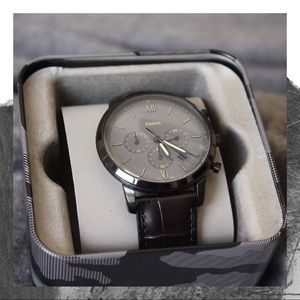 Fossil Limited Edition Balck Watch - Brand New